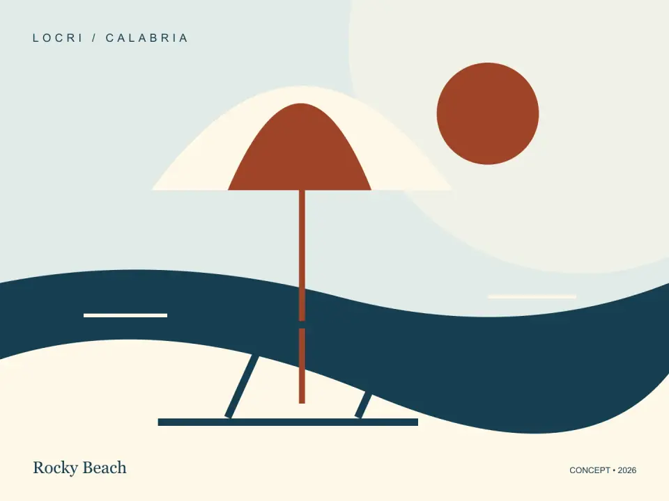 Illustrazione originale per la demo di Rocky Beach